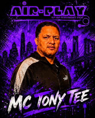 MC Tony Tee Hip Hop pioneer performing in Philadelphia