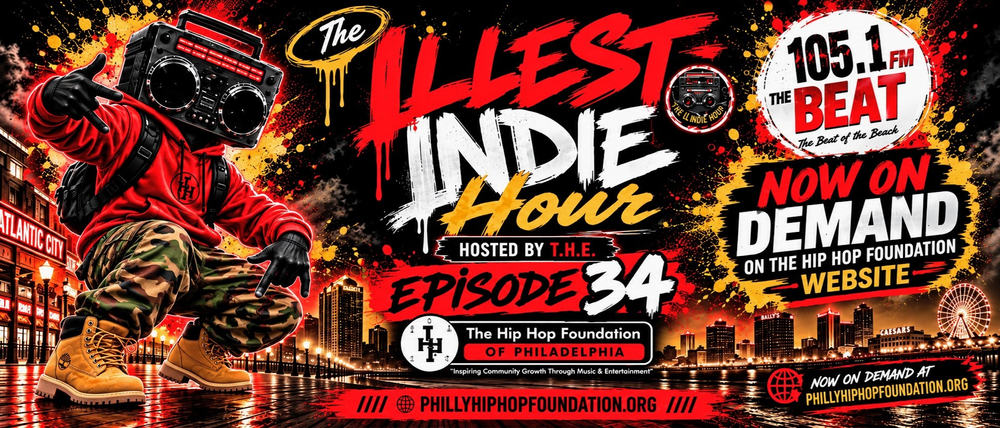 The Illest Indie Hour The Illest Indie Hour 105.1 FM independent Hip Hop radio show Atlantic City Hip Hop radio South Jersey Hip Hop radio Philadelphia independent music radio Hip Hop radio