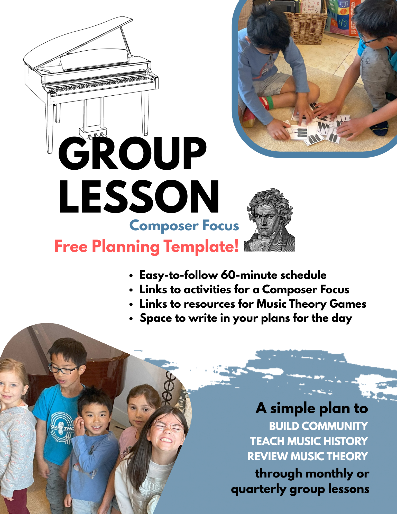 group lesson planning template