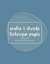 Technique Pages aligned with RCM levels Prep A through Level 2