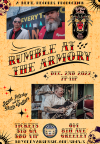 Bryce Evans and The Black Cats w/ special guests Brent Loveday and The Dirty Dollars