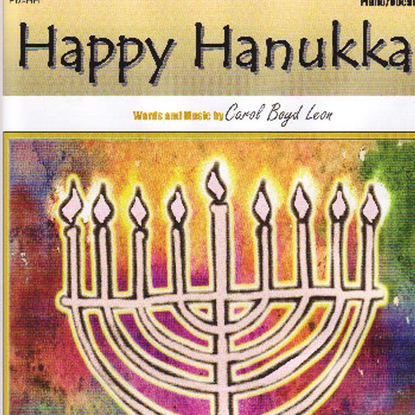 Happy Hanukkah piano/vocal sheet music