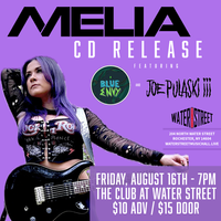 Melia Album-Release Show wsg/ Blue Envy and Joe Pulaski