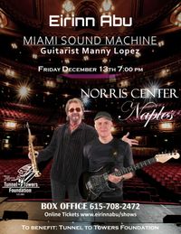 Eirinn Abu & Manny Lopez Tunnel 2 Towers Benefit Concert Naples Fl
