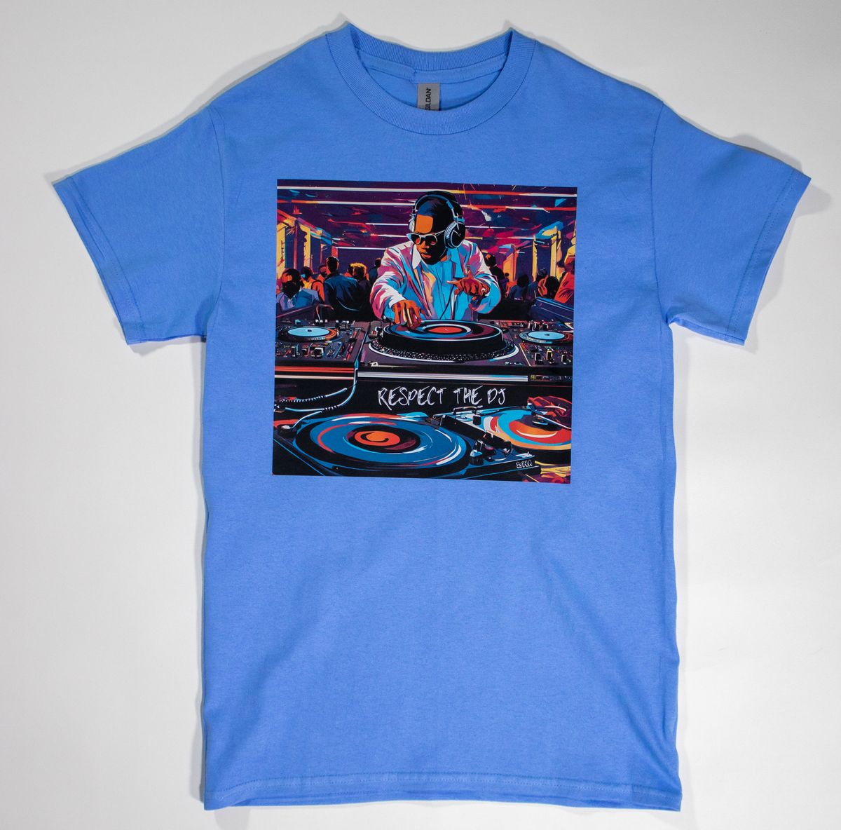 The "Respect The DJ" T-Shirt (With DJ Image)