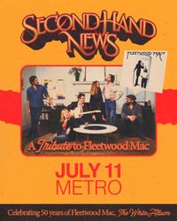 Second Hand News at METRO! Celebrating 50 years of the white album, Fleetwood Mac
