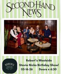 Second Hand News at Robert's Westside: Happy birthday Stevie!
