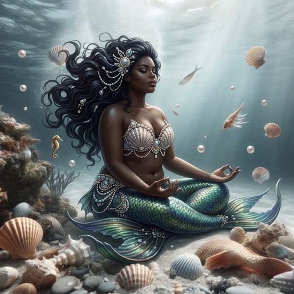 MEDATIVE MERMAID - Vinyl + Art Experience