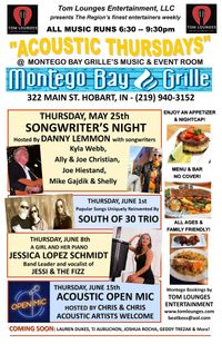 South of 30 is Live at Montego Bay Grill!