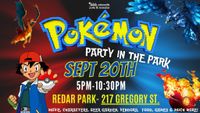South of 30 Pokeman in the Park!