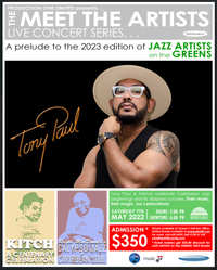 The Meet the Artist Live Concert Series - Starring Tony Paul