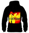 B.A.M (Beyond Any Man) "Fire Proof" Hoodies BLK