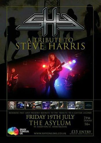 tribute to steve harris poster
