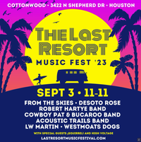 DeSoto Rose at The Last Resort Music Festival