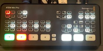 Blackmagic Design ATEM Mini Pro ISO HDMI Video Switcher
