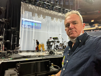 Haim, MSG, Camera and projection
