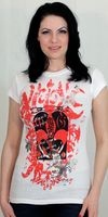 White Blackbird Shirt Shortsleeve- Foil