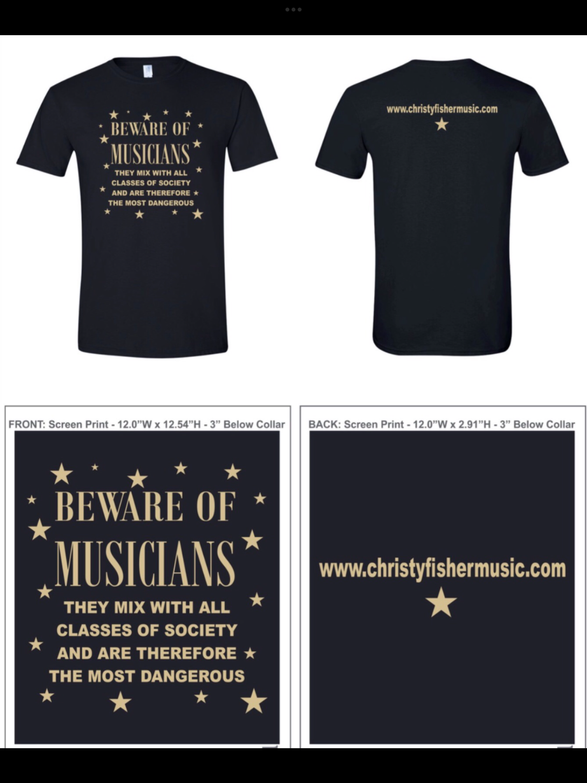Beware of Musicians T 