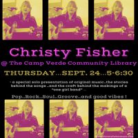 Christy Fisher @ The Camp Verde Community Library 