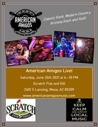 American Amigos at the Scratch Pub and Grill 