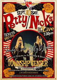 PETTY NICKS The Iconic Tribute to TOM PETTY & STEVIE NICKS 