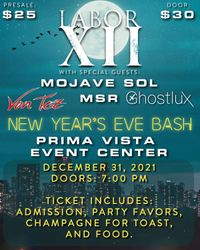 LABOR XII New Year's Eve Bash