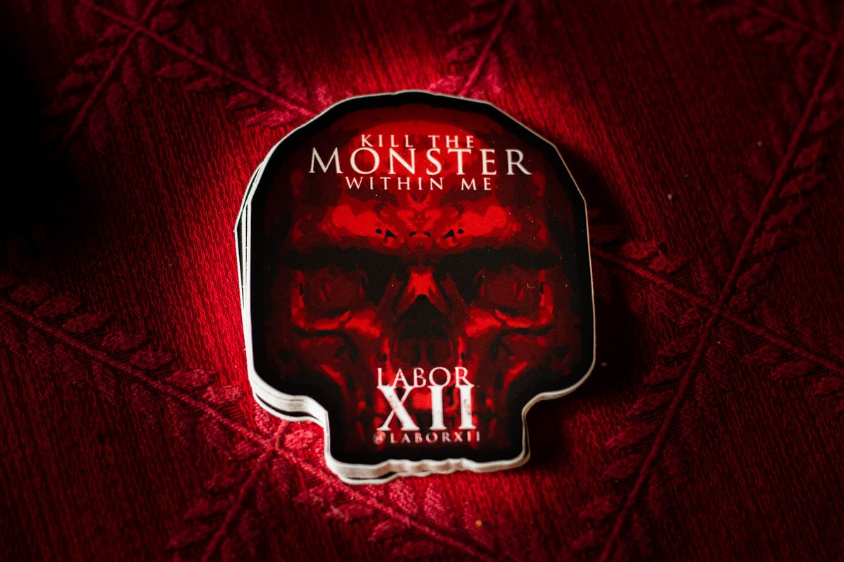 Sticker - Monster Skull
