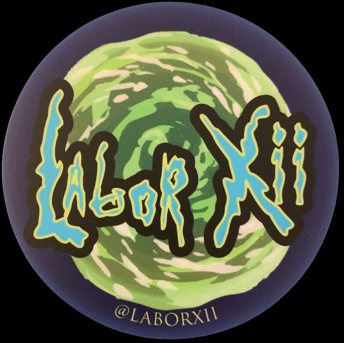 Sticker - Mortyfied LABOR XII Circle