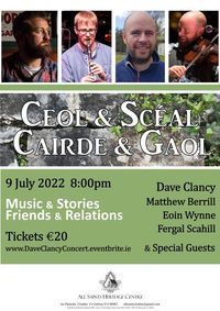 Dave Clancy with Matthew Berrill and Eoin Wynne