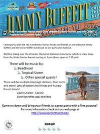 Key Northwest's Pre-Jimmy Buffet Concert Bash