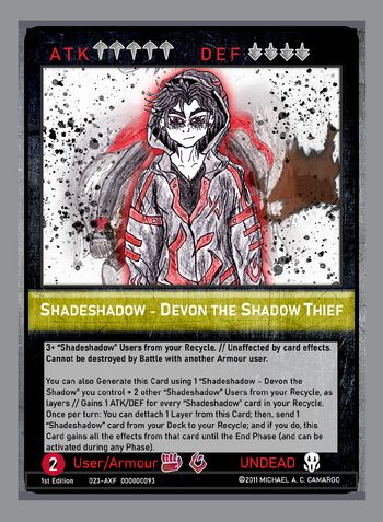 Shadeshadow - Devon the Shadow Thief
