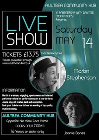 Martin Stephenson Solo plus special guest Joanie Bones