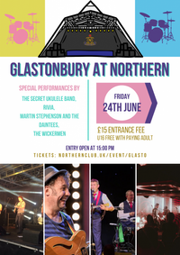 MS & Daintees Acoustic Trio. (Glastonbury at Northern Festival)