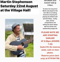 Martin Stephenson Solo
