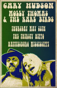 Molly Thomas & The Rare Birds + Cary Hudson
