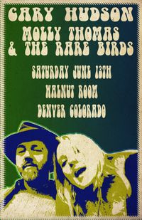 Molly Thomas & The Rare Birds + Cary Hudson kick off The Anual Dickens Crawfish Bash