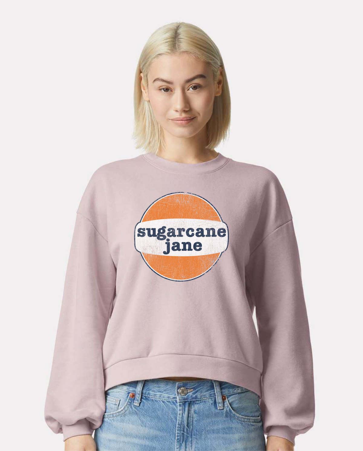 Women’s Fleece Crewneck Logo Sweatshirt