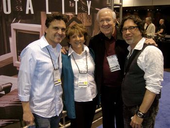 The Porcaro's with Rich Mangincaro
2011 Namm show
