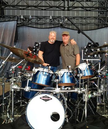 Chris McHugh and Johnny Craviotto
Keith Urban tour
