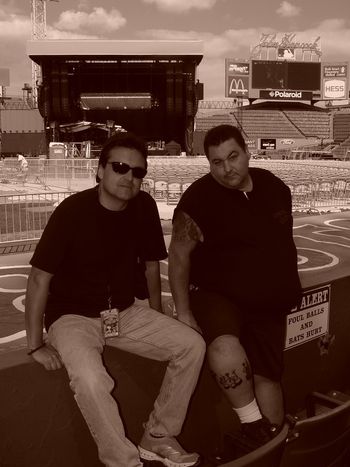 Springsteen tour Fenway Park Chainsaw & Harry
