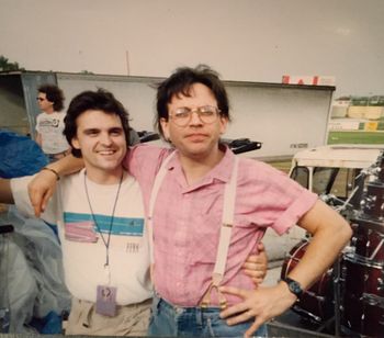Jeff Porcaro with TOTO  late 1980's
