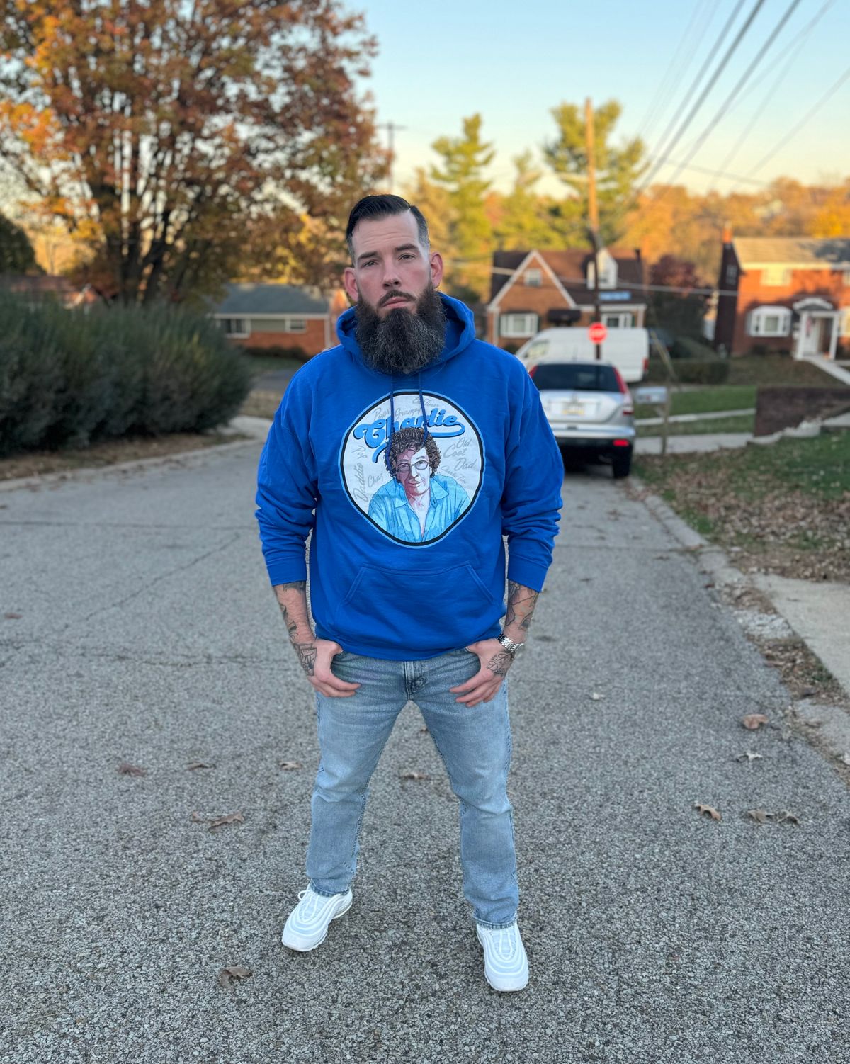 Royal Blue "Charlie" Hoodie