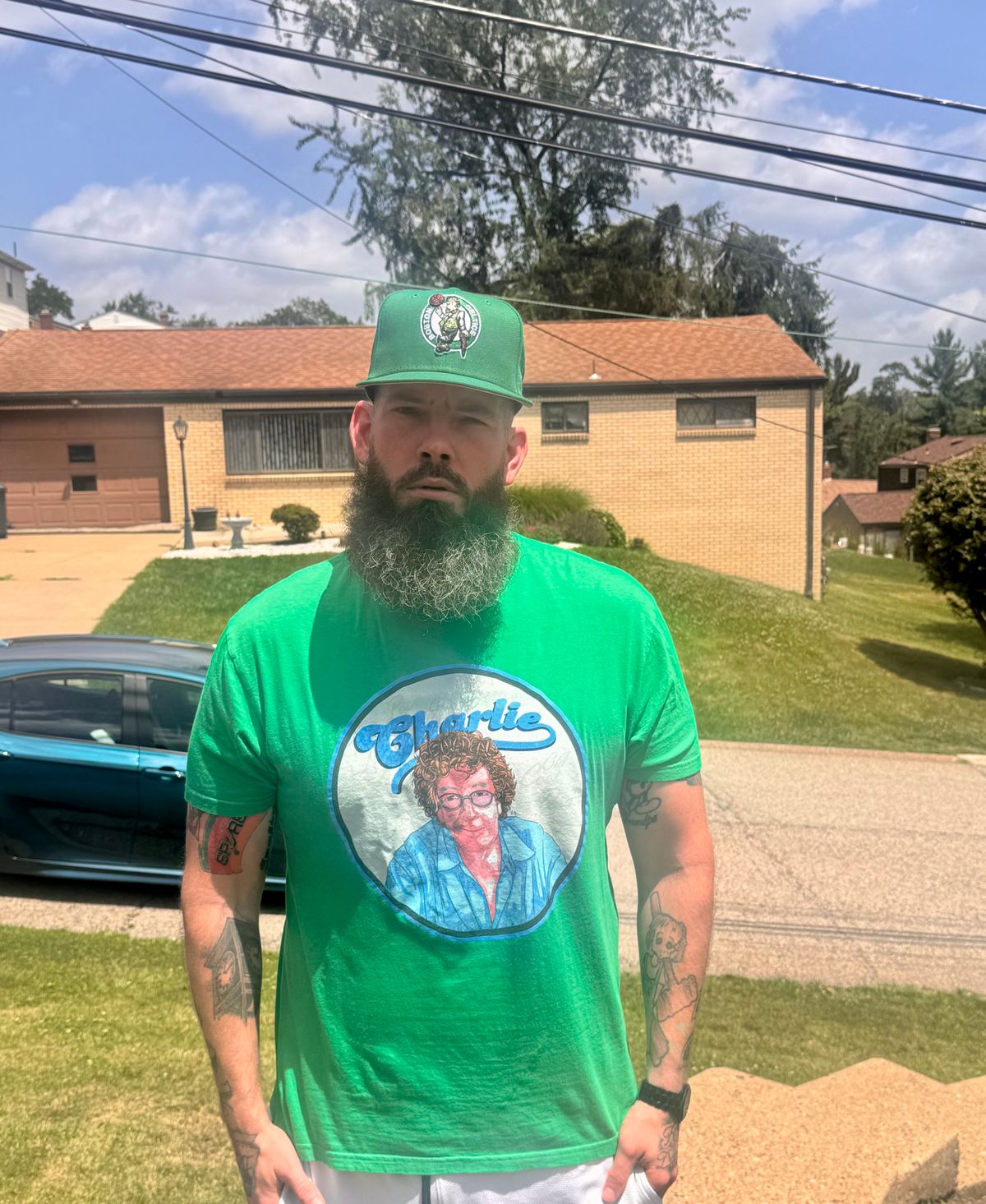 Irish Green "Charlie" shirt