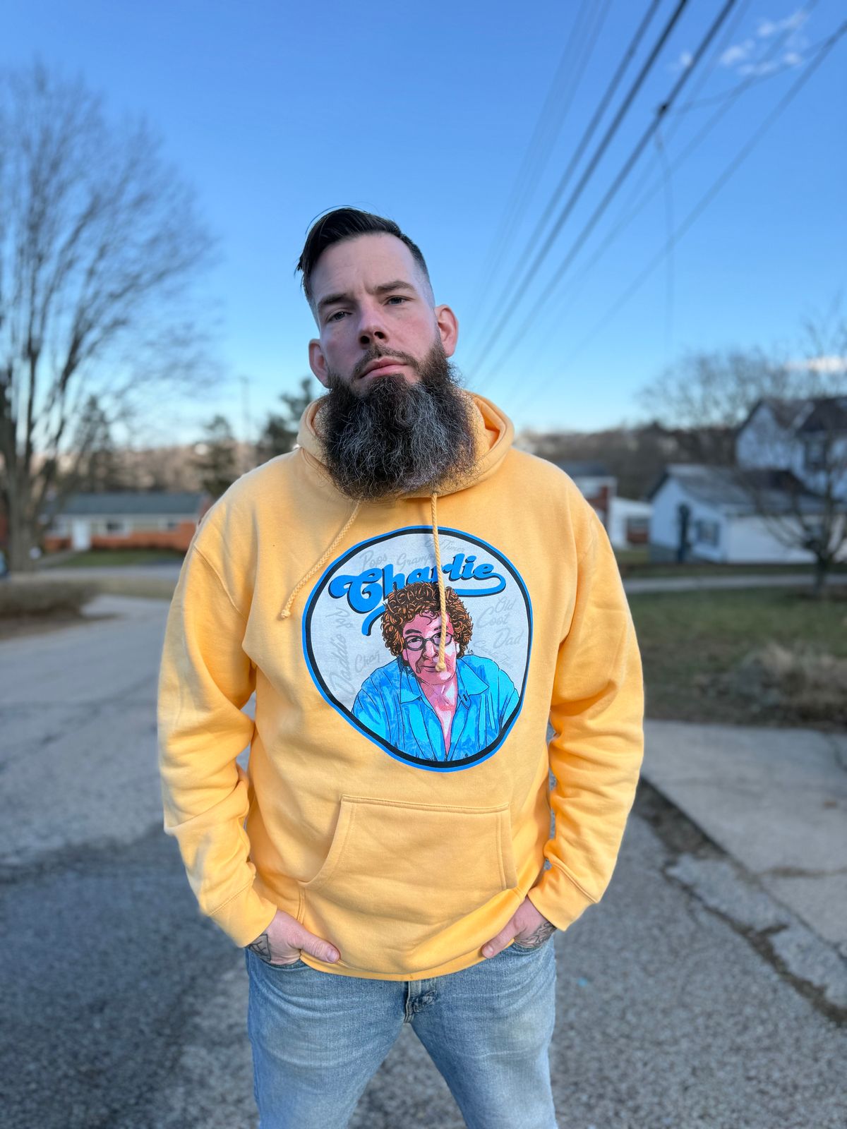 Peach "Charlie" Hoodie