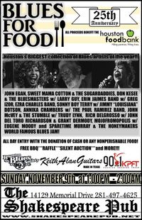SHAKESPEARE PUB BLUES FOR FOOD FEST 2014