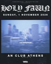 Holy Fawn + guests live @ An club