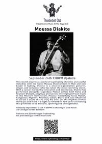 Thunderbolt Club Presents Live Music :   Moussa Diakite and Wassado 