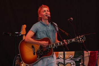 Hannah from Sound of the Sirens on the Big Top Stage at Beautiful days Festival 26 | The Source Studio Exeter
