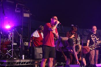 Dub Catalyst mesmerising the crowd at Beautiful days Festival 26 | The Source Studio
