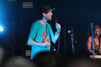 Photos of legendary Devon act Samantics at Beautiful Days Festival Honiton | The Source Studio Exeter
